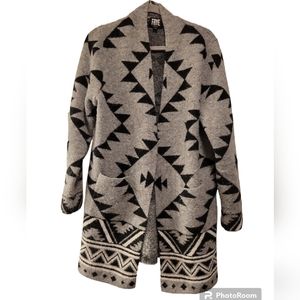 Frye, Nwt, The Cozy Cardigan, Jacquard Pattern, C… - image 1